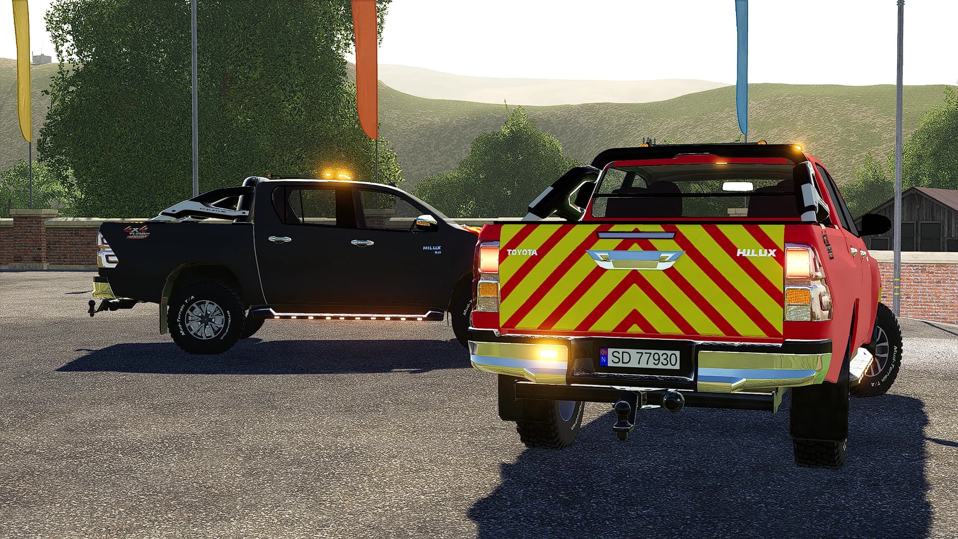 TOYOTA HILUX PILOT CAR 2