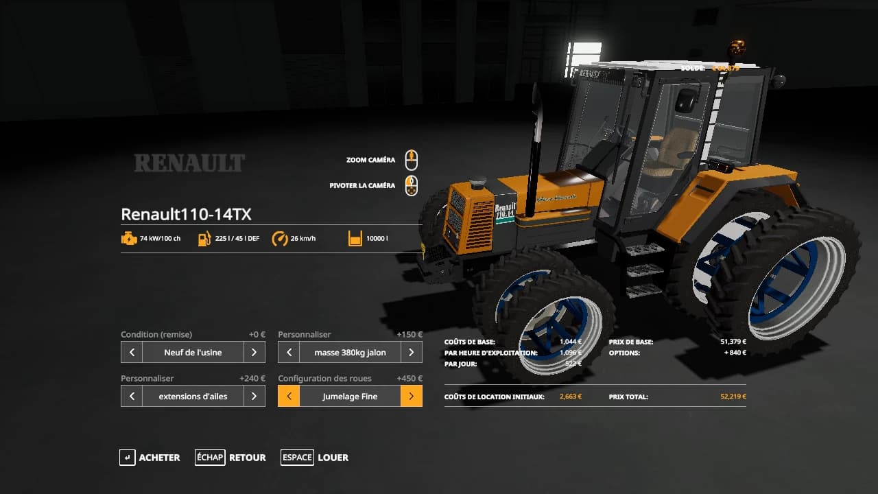 TRACTOR RENAULT