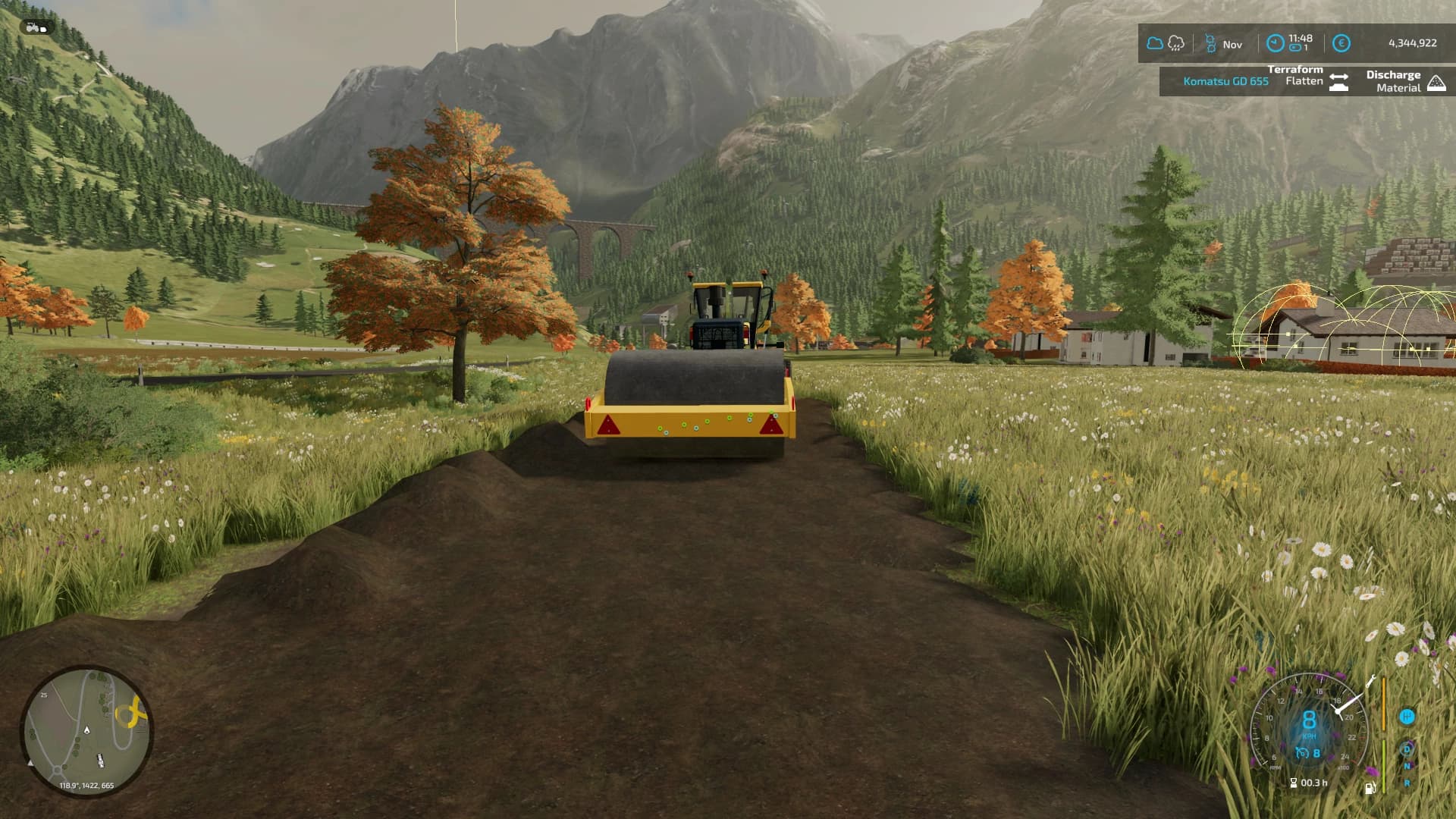 TRAILED COMPACTOR ROLLER