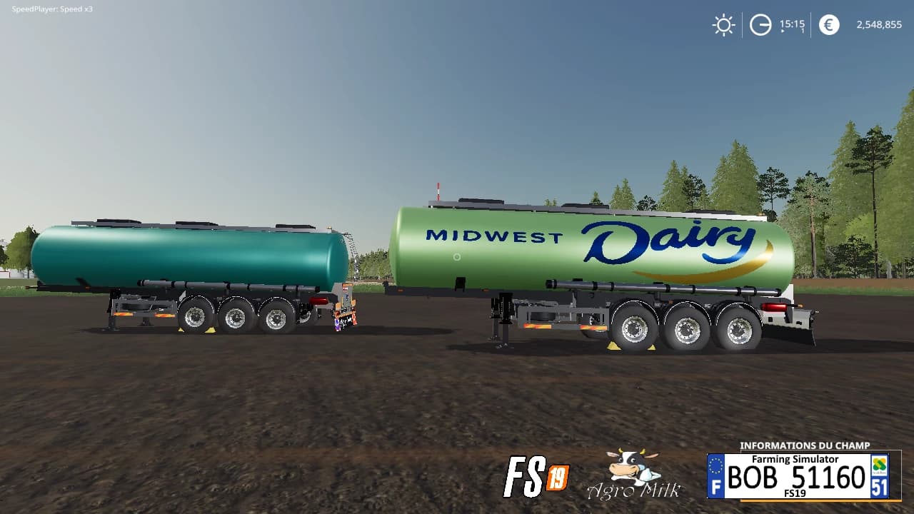 TRAILER AGROMILK BY BOB51160 2