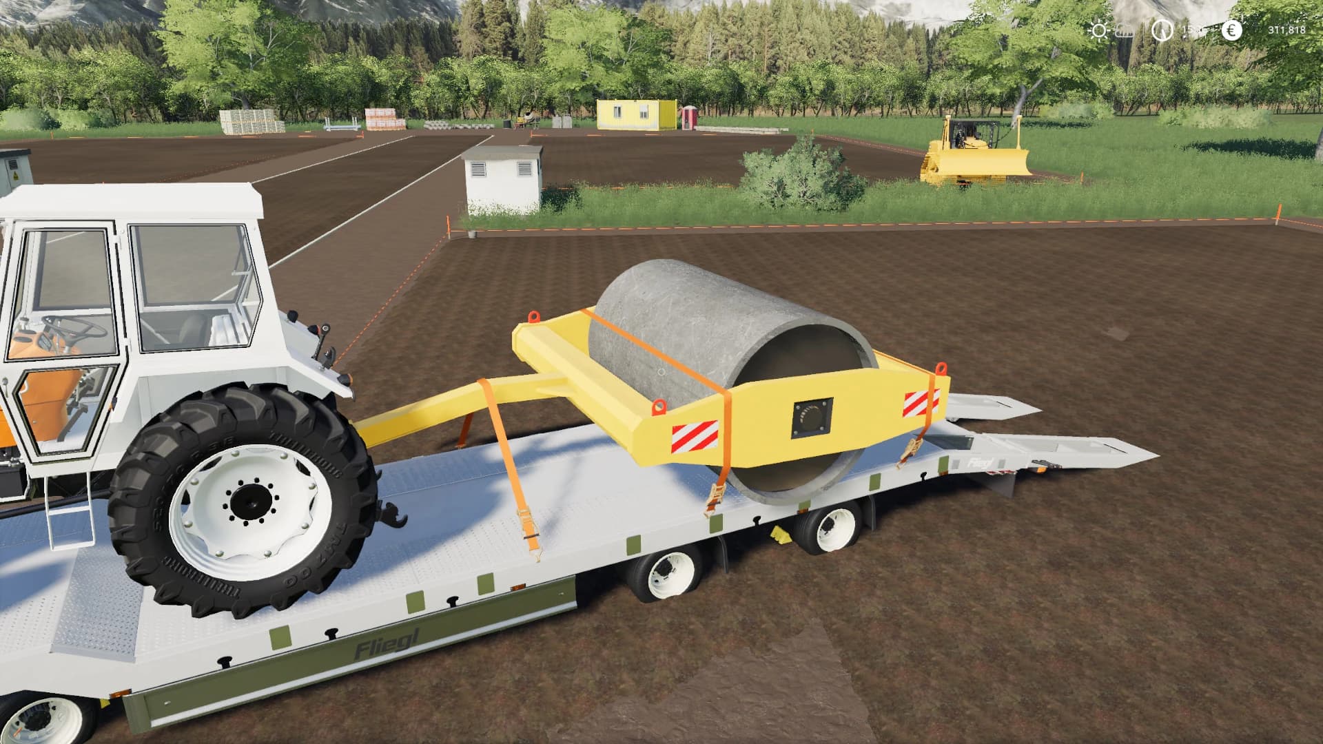 TRAILER COMPACTOR ROLLER 2