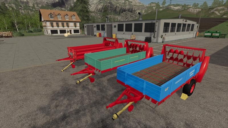 TRAILER MANURE SPREADER PACK 5