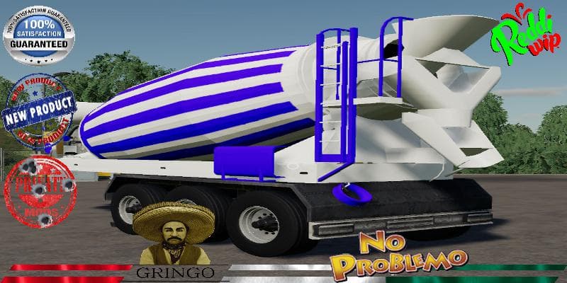 TRAILER MIXER ELKON 3