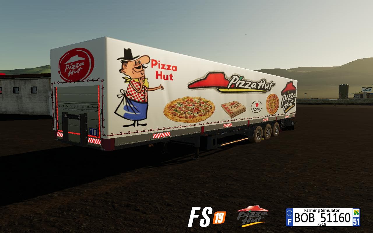 TRAILER PIZZA HUT BY BOB51160 5