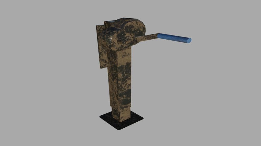 TRAILER SUPPORT ARM (PREFAB) 3