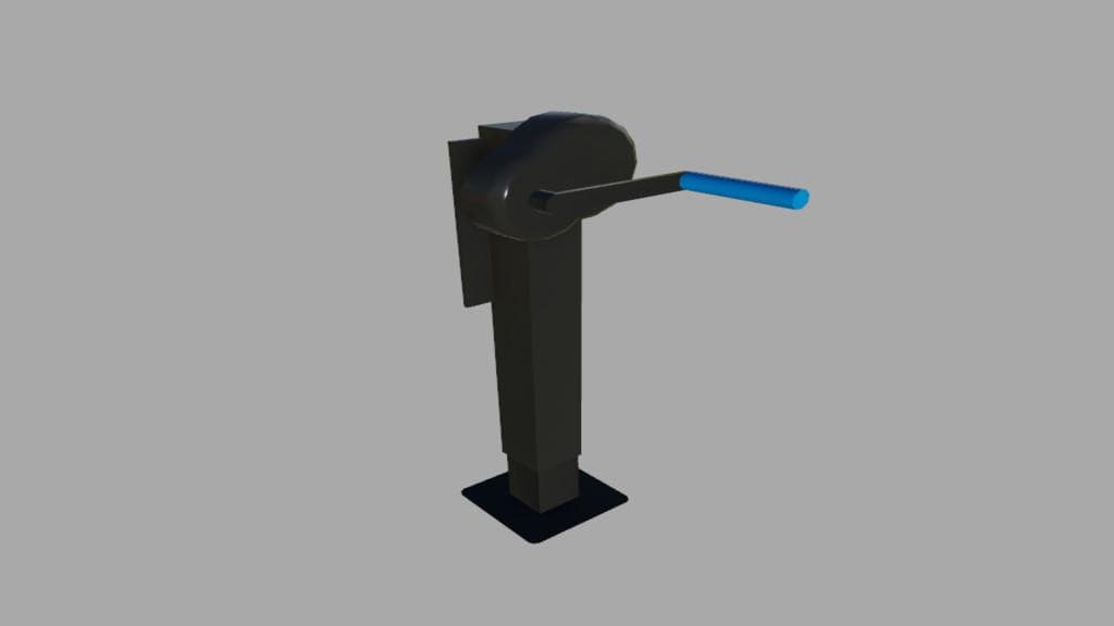 TRAILER SUPPORT ARM (PREFAB) 2