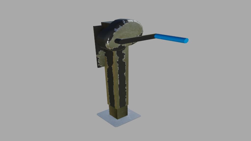 TRAILER SUPPORT ARM (PREFAB)