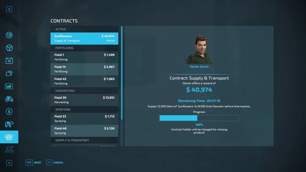 SUPPLY & TRANSPORT CONTRACTS 5