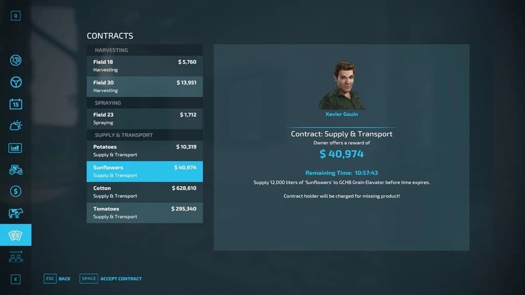 SUPPLY & TRANSPORT CONTRACTS 4