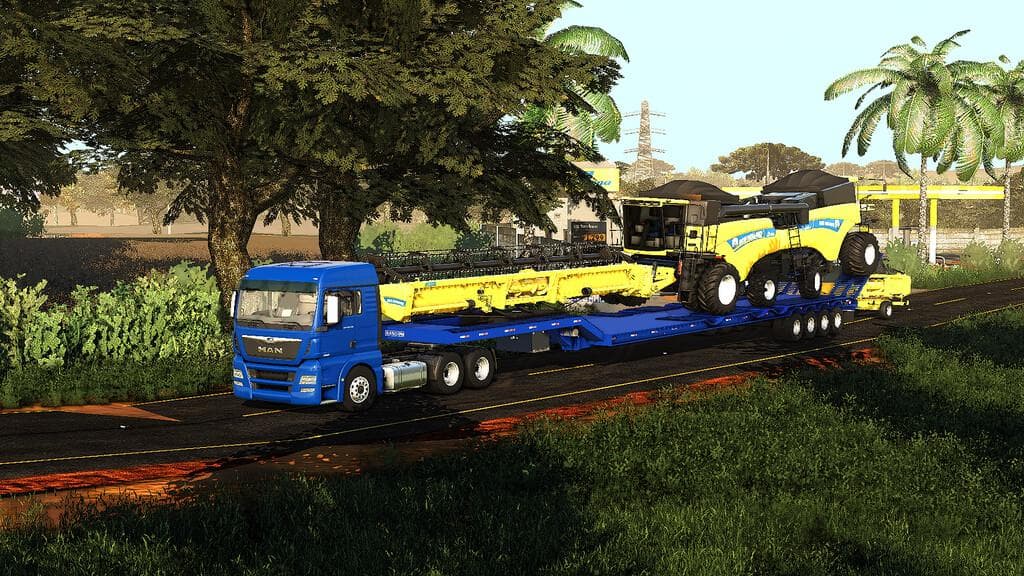 TRANSPORT TRAILER 25M 5