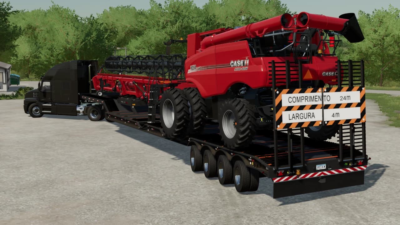 TRANSPORT TRAILER 25M 5
