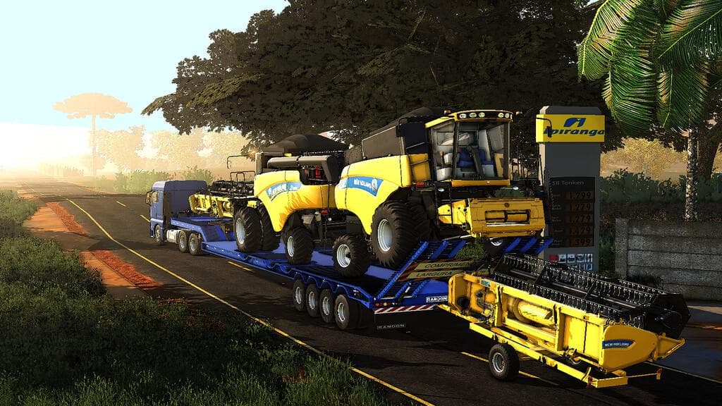 TRANSPORT TRAILER 25M 4