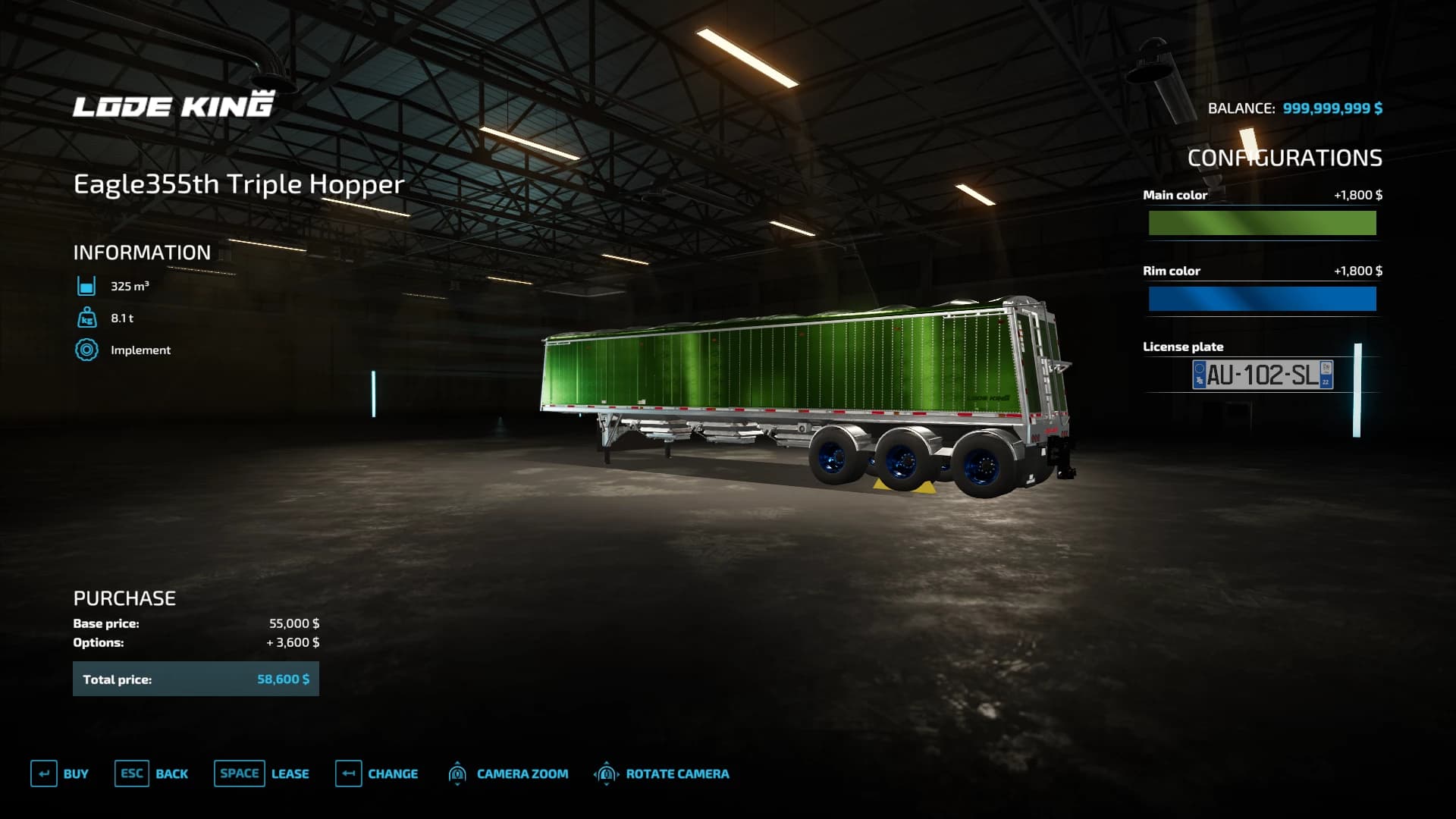TRIPLE HOPPER TRAILER 4