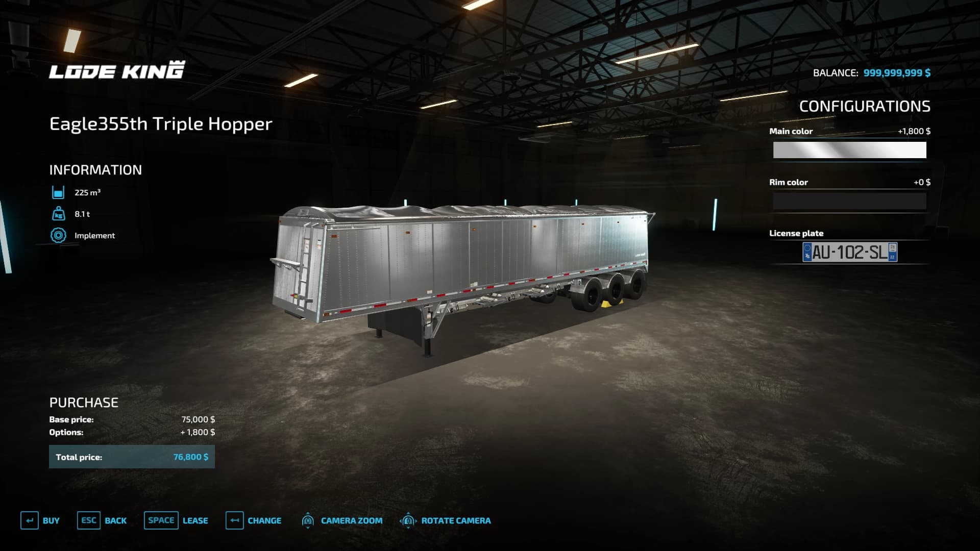TRIPLE HOPPER TRAILER 2