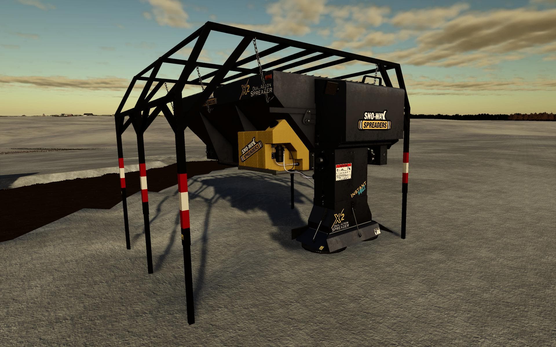 TRUCK MOUNTED SALT SPREADER 2