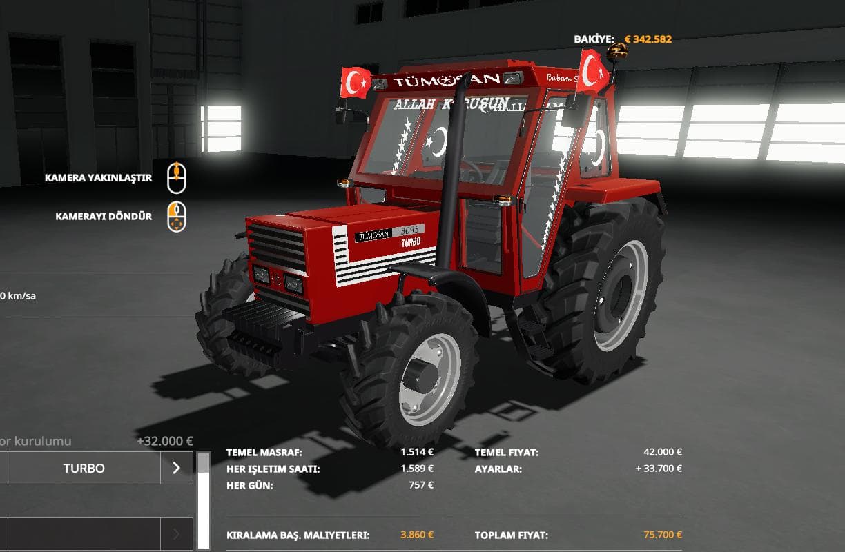 TUMOSAN 8000 SERISI TURBO 5
