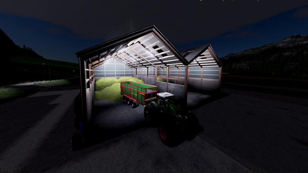TWIN SILAGE SHED 2