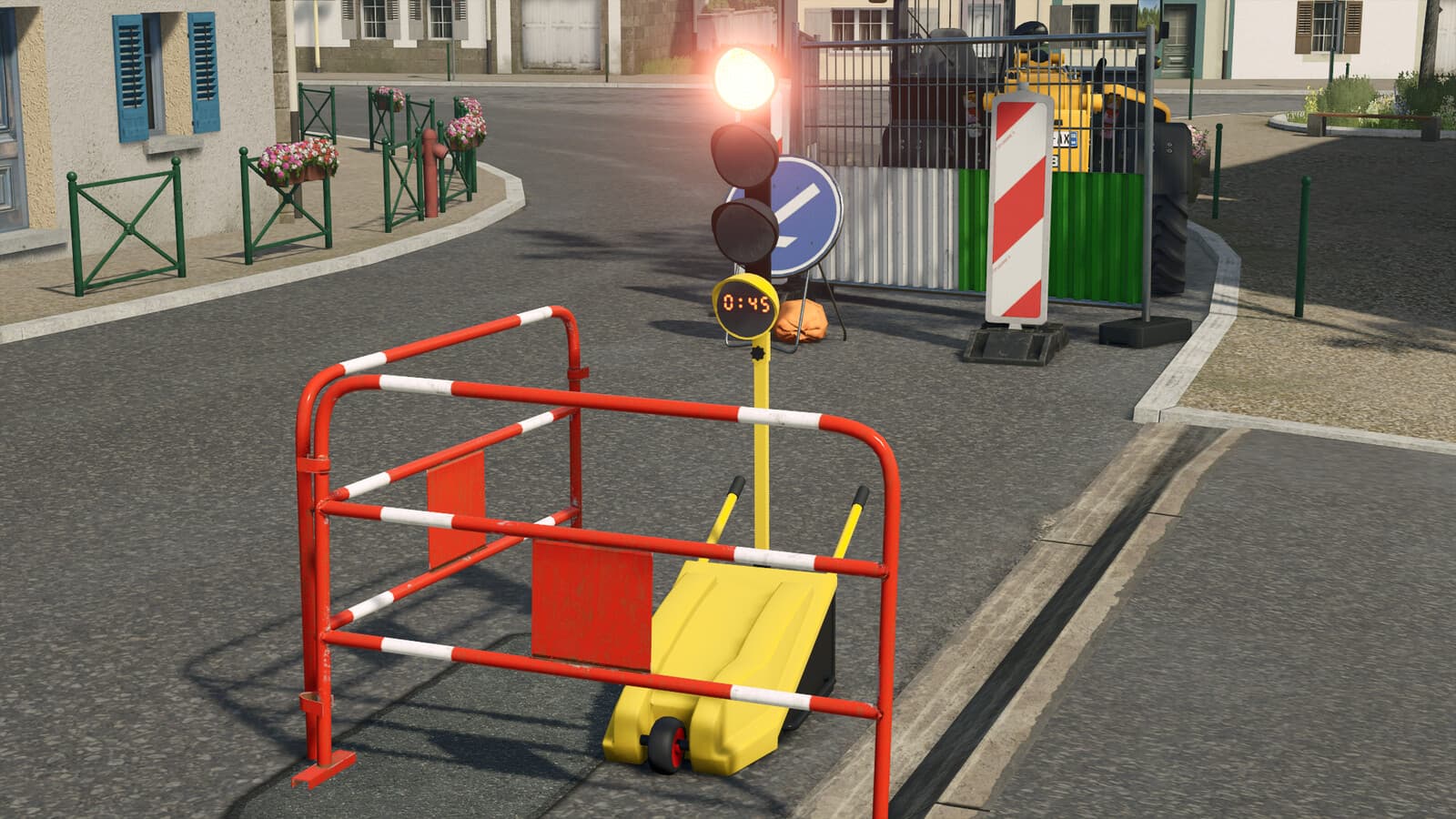 Temporary Worksite Signal 6