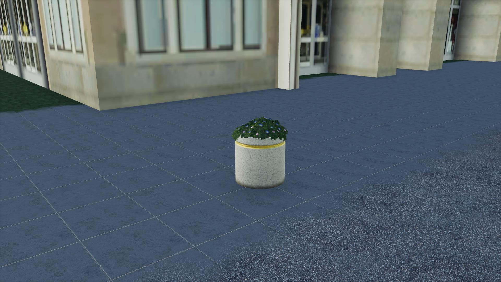 The Placeable Round Planter