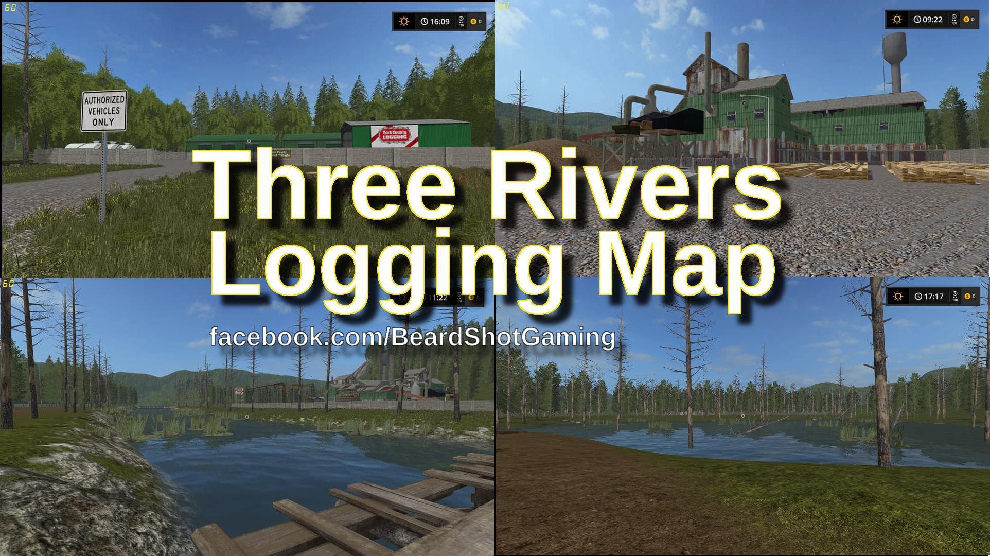 Three Rivers Logging Map