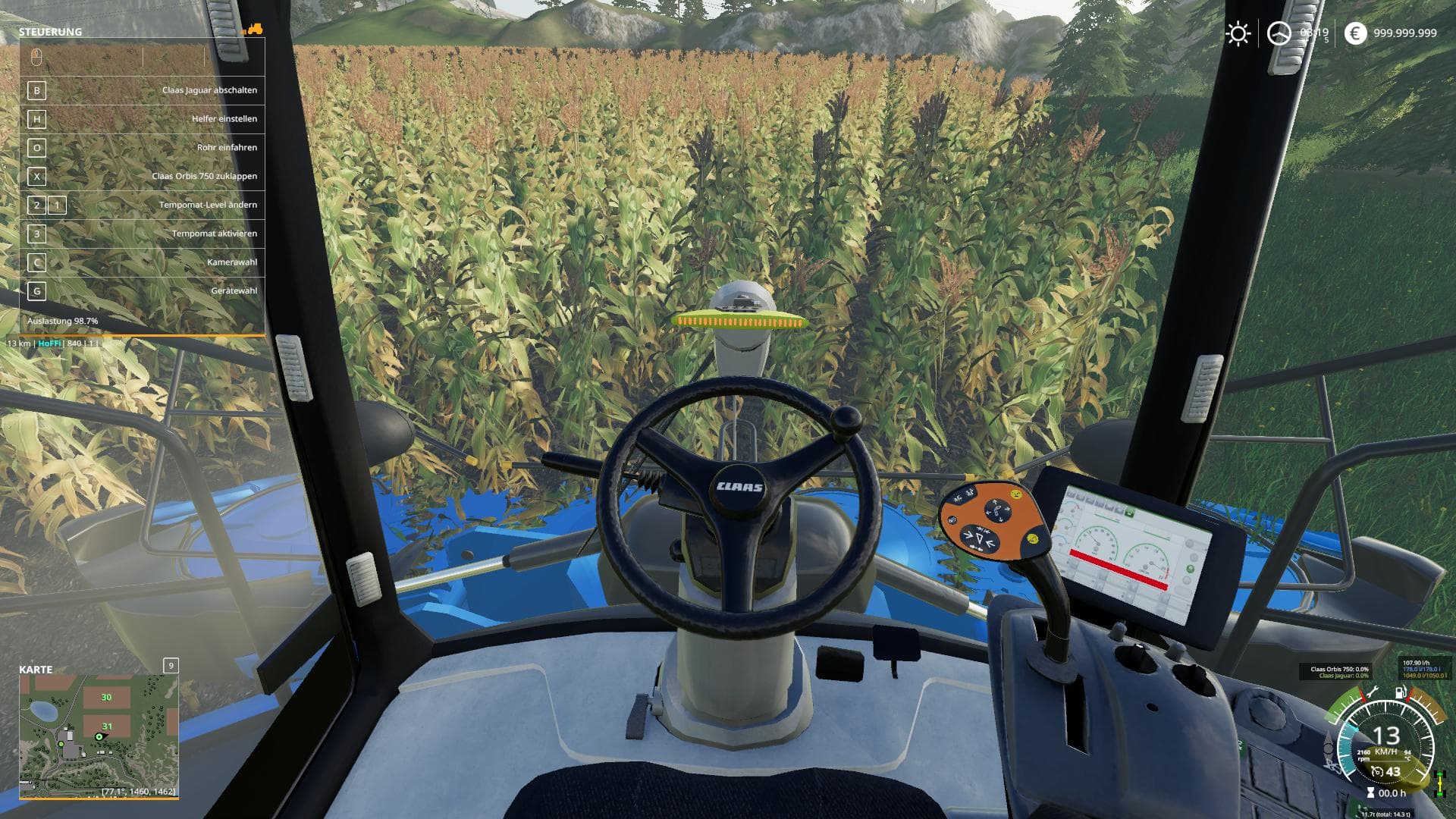 Threshing Flow Indicator 3