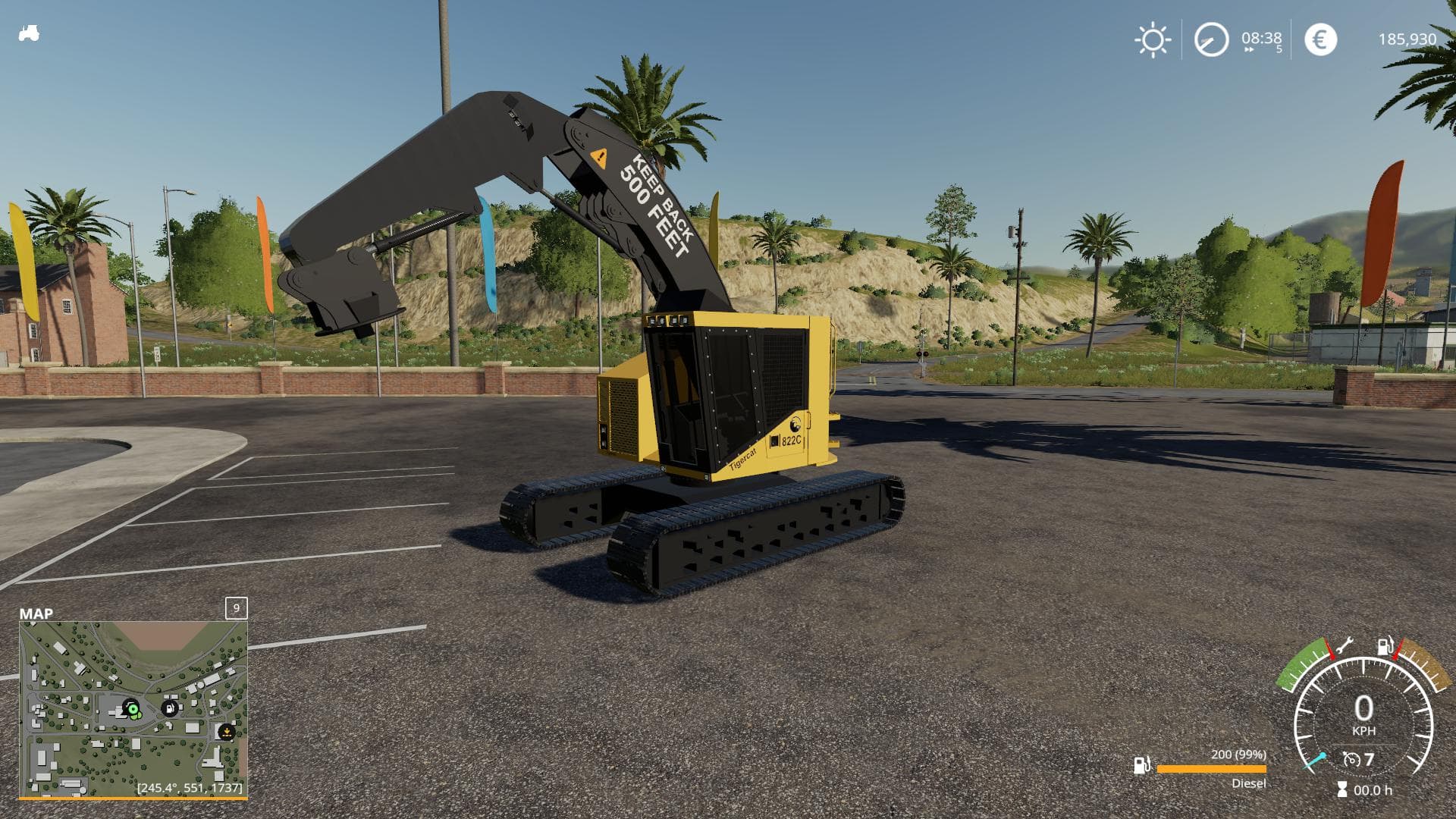 Tigercat 822 5