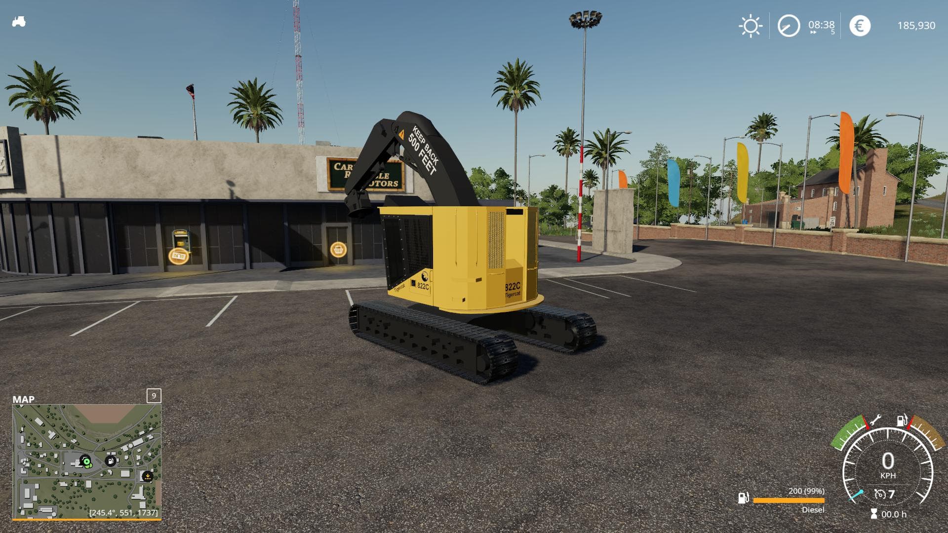 Tigercat 822 4