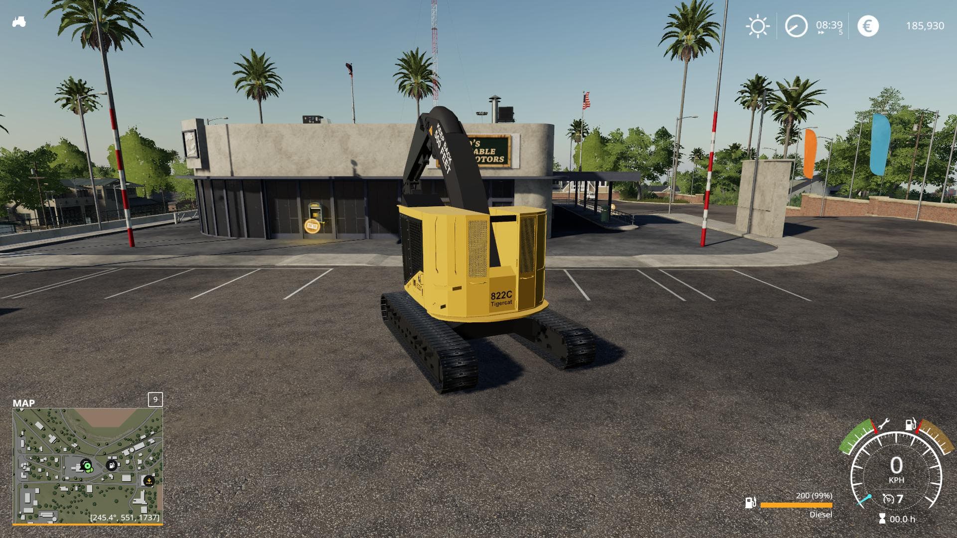 Tigercat 822 2