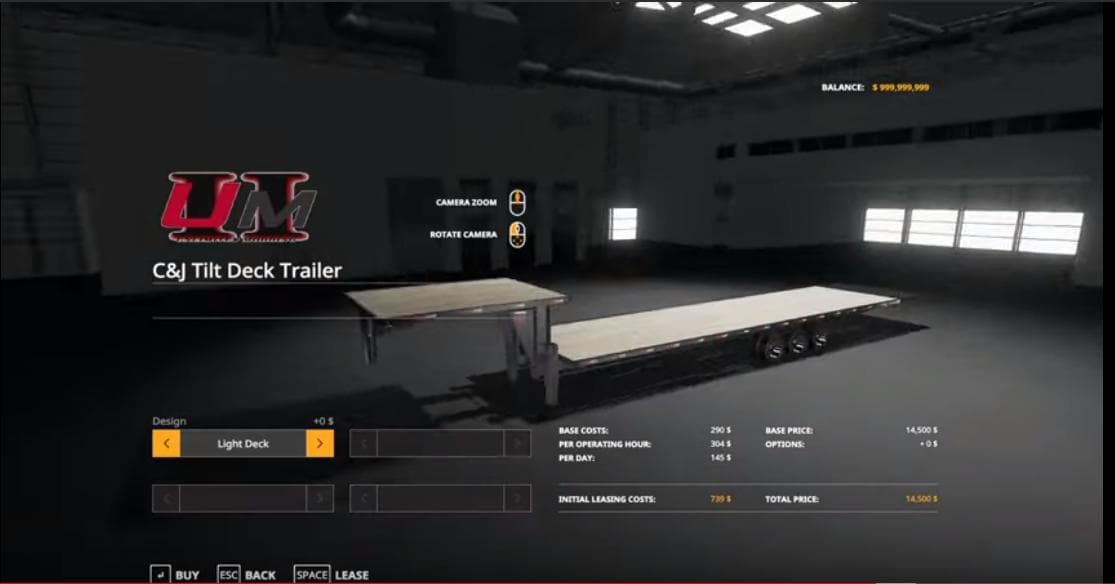 C&amp;J Tilt Deck Trailer 2