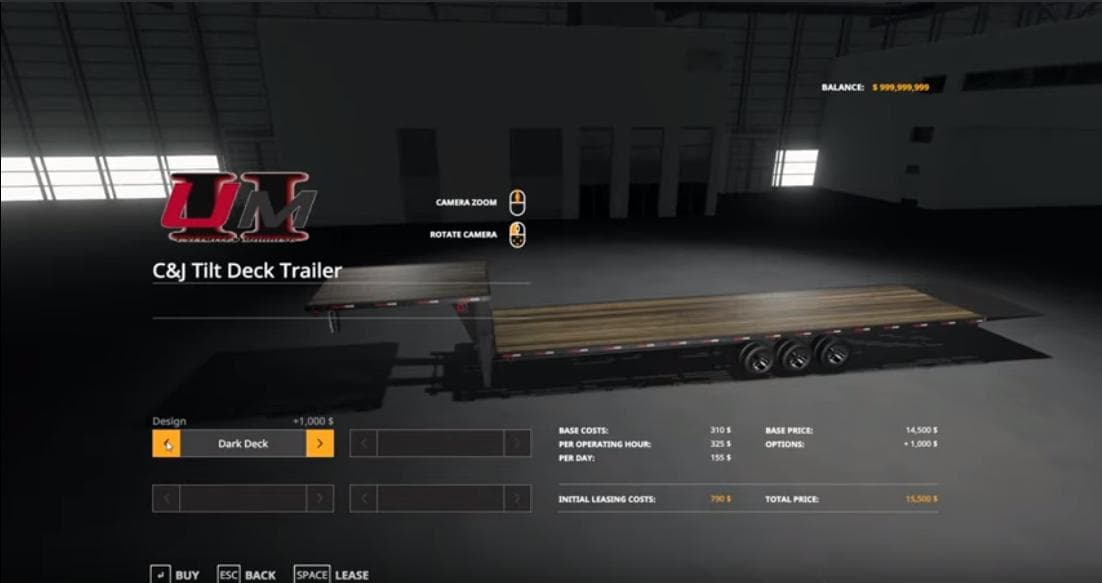 C&amp;J Tilt Deck Trailer