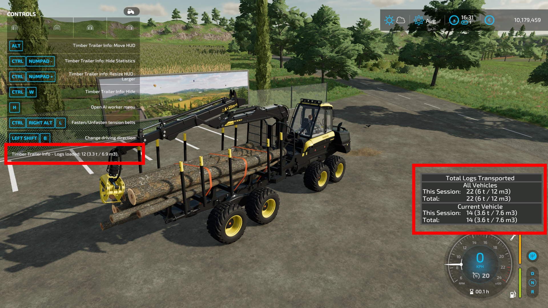 Timber Trailer Info
