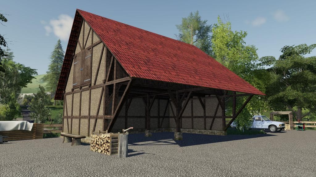 Timberframe Barn With Attic 5