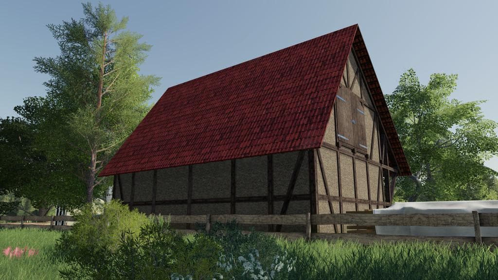 Timberframe Barn With Attic 4