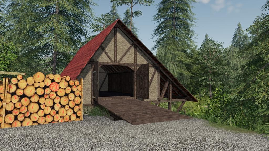 Timberframe Barn With Attic 3