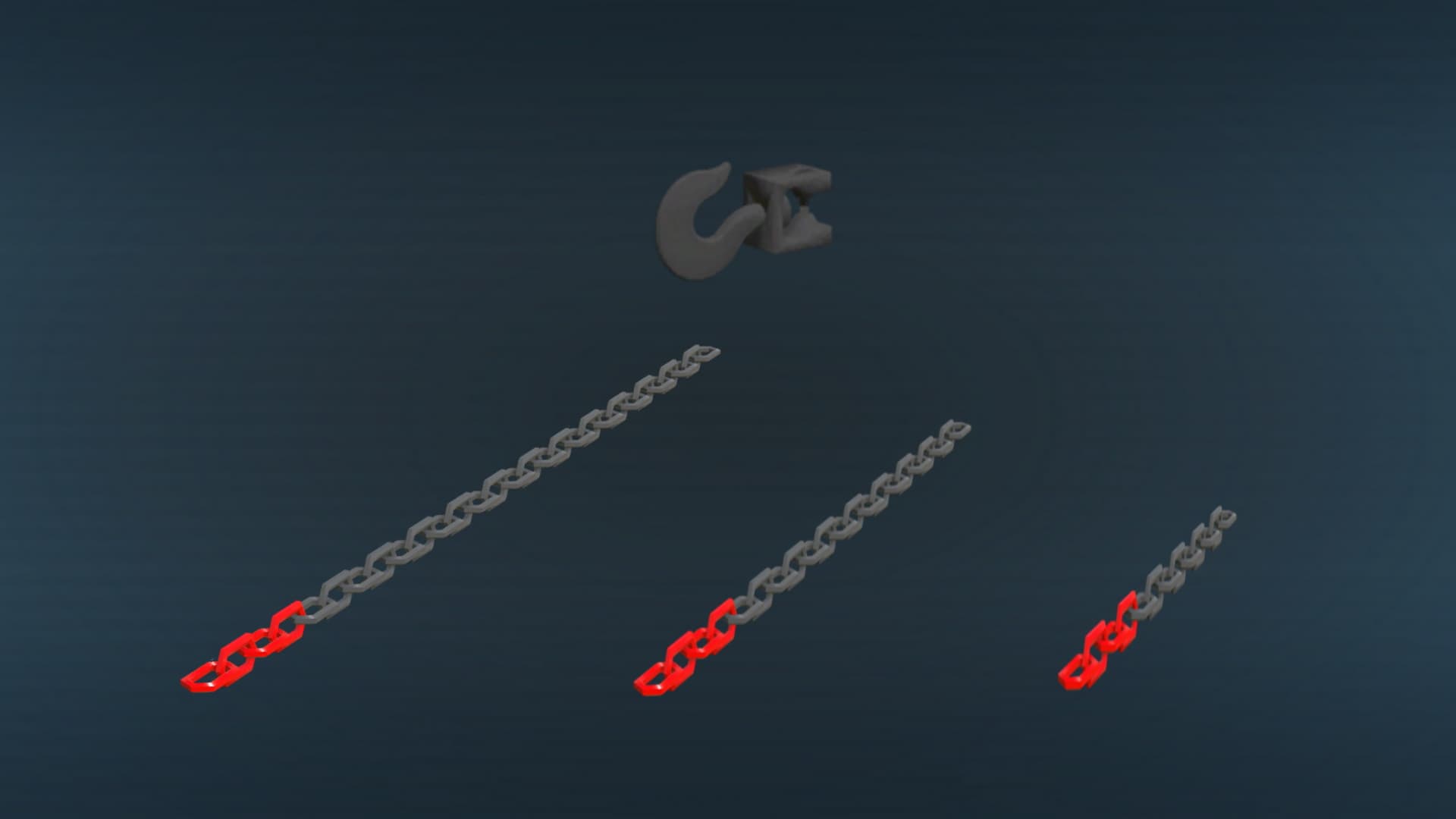 Towing Chain With Hook 5