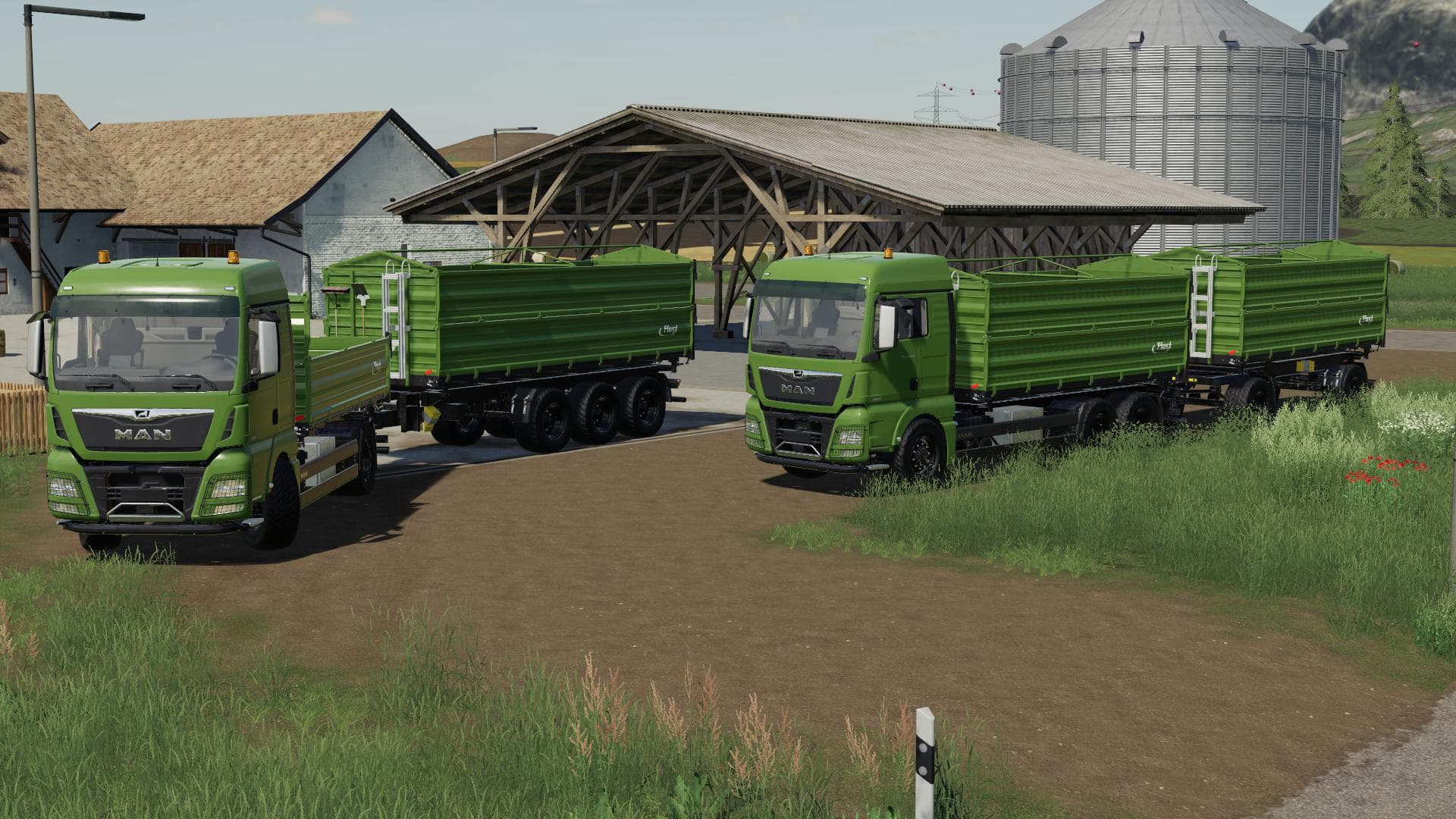 Transporte de Fliegl Pack 2