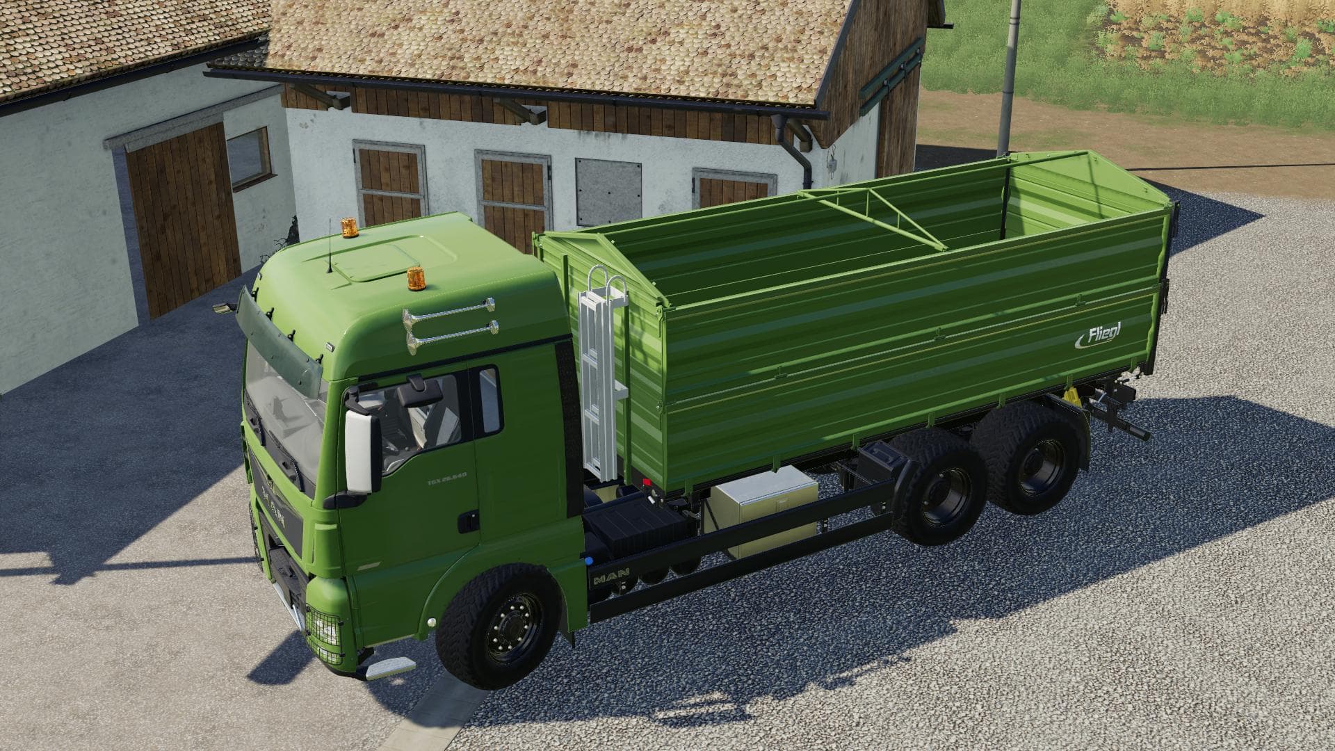 Transporte de Fliegl Pack