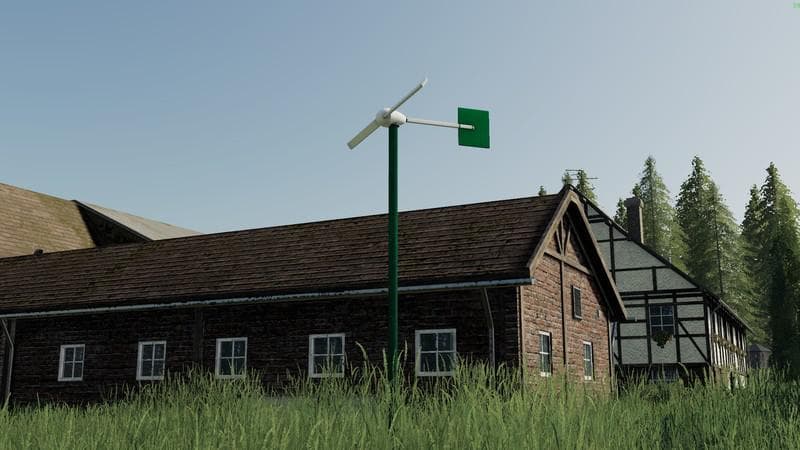 Two-wing mini wind turbine 4