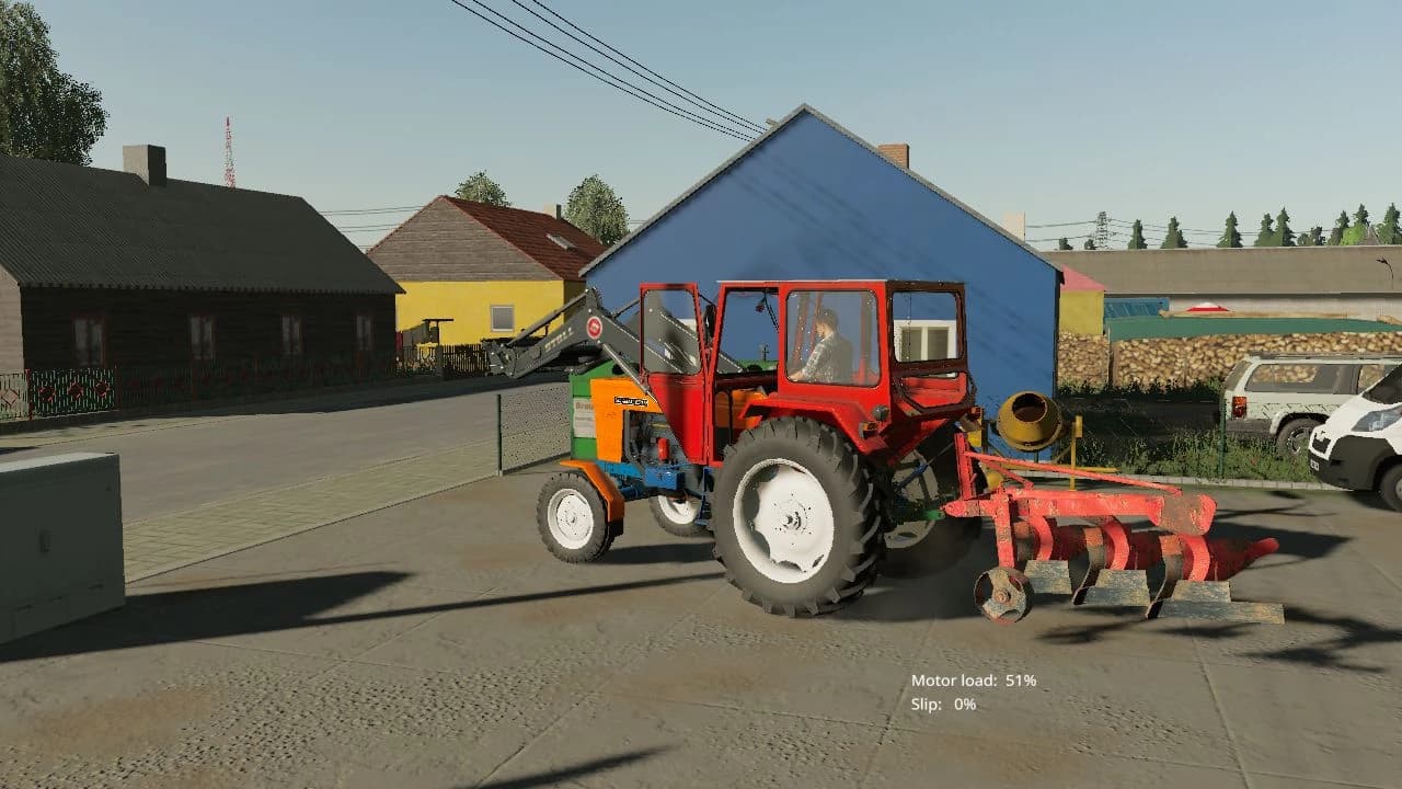 U650 WITH FRONT LOADER BETA 2