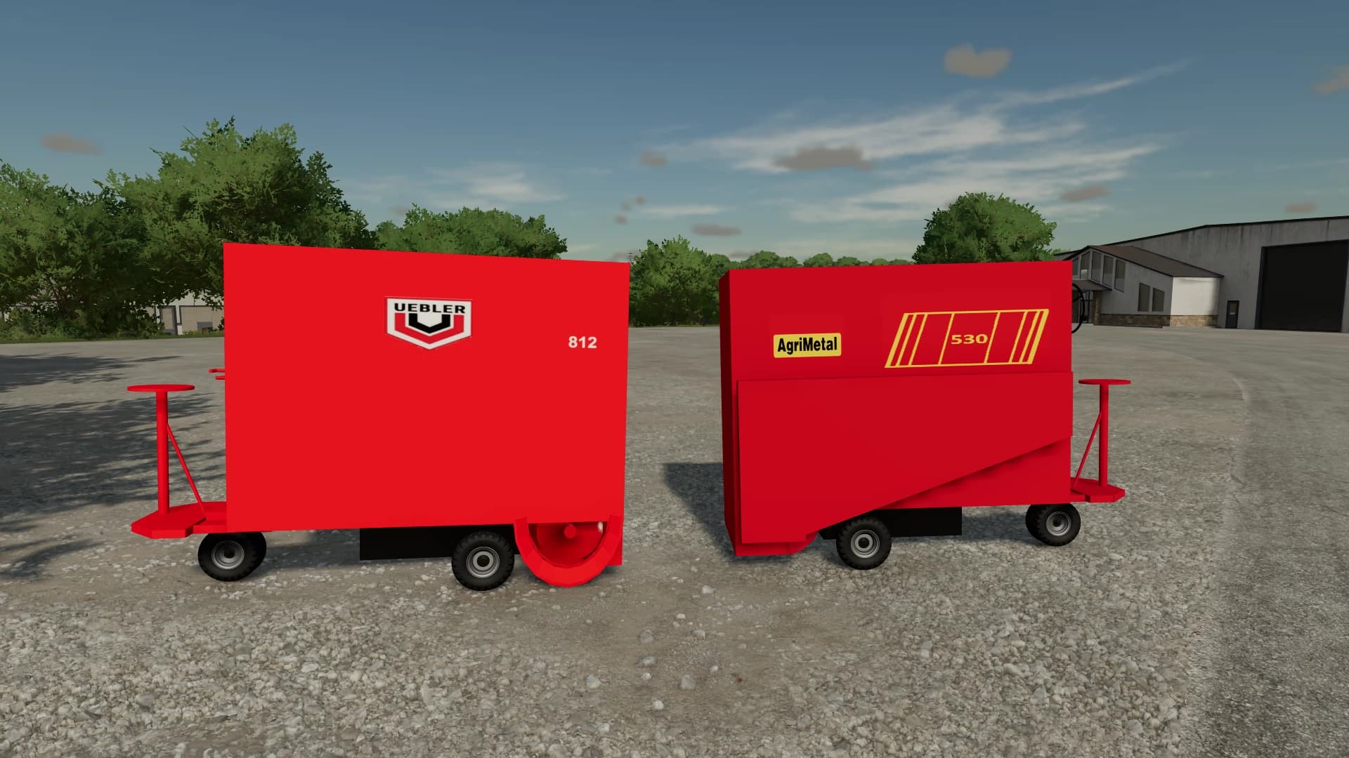 UEBLER 812 AND AGRIMETAL 530 2