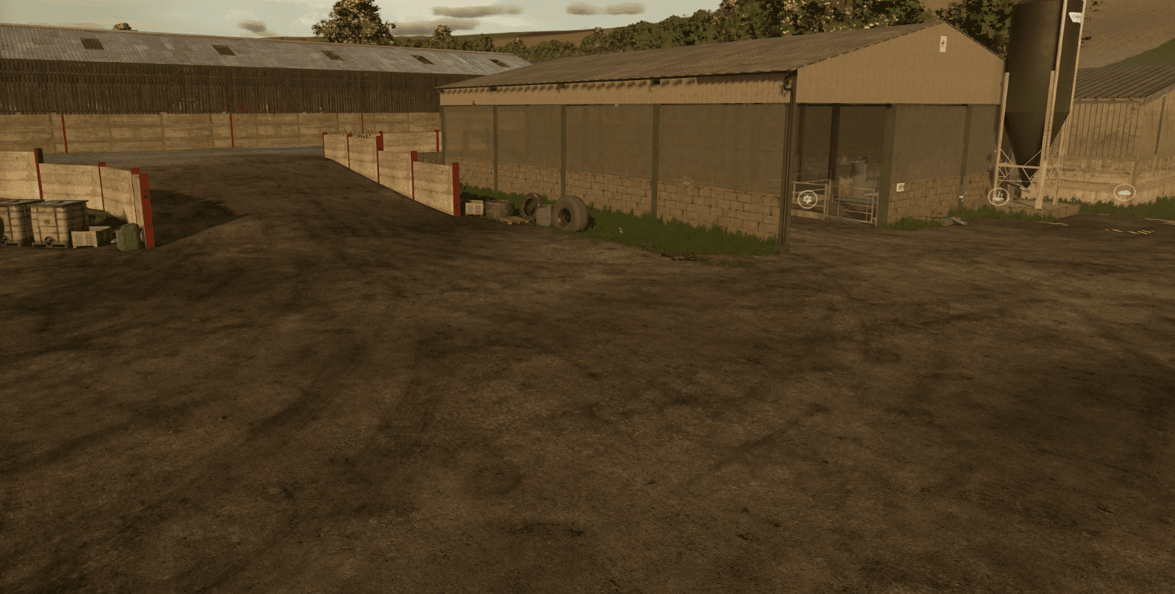 UK 4 Bay Pig Shed 5