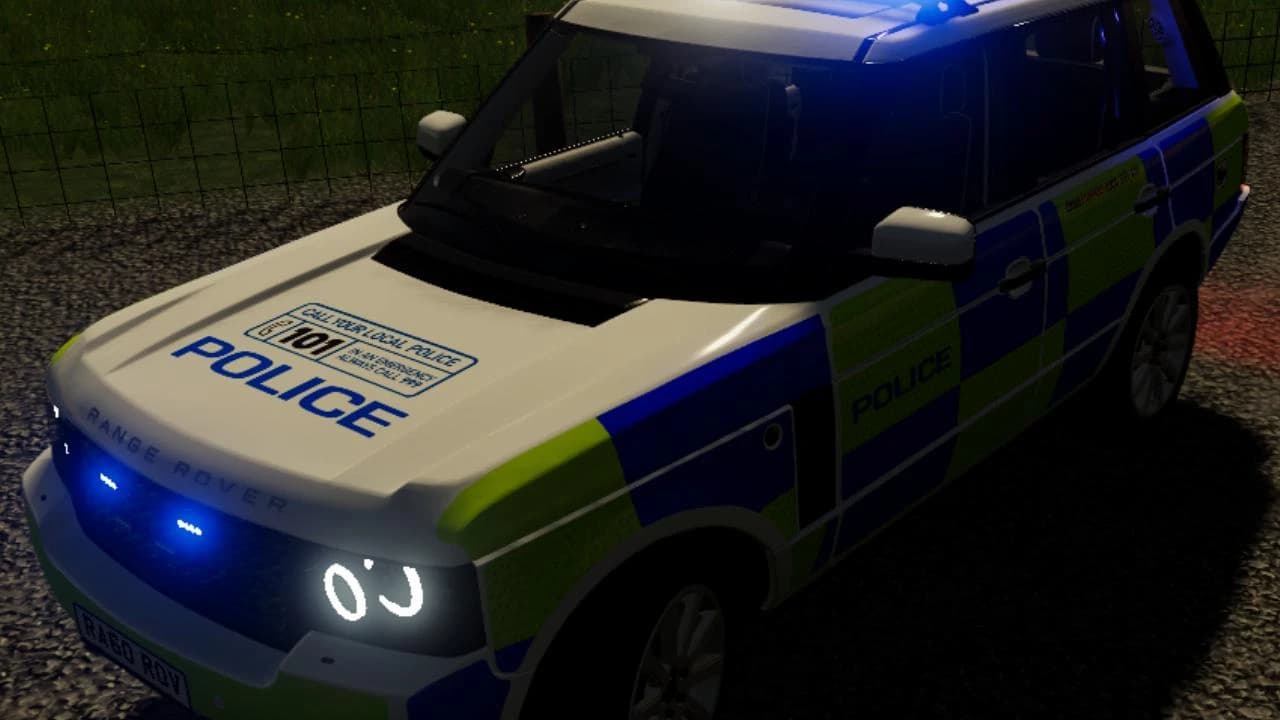 UK POLICE RANGE ROVER