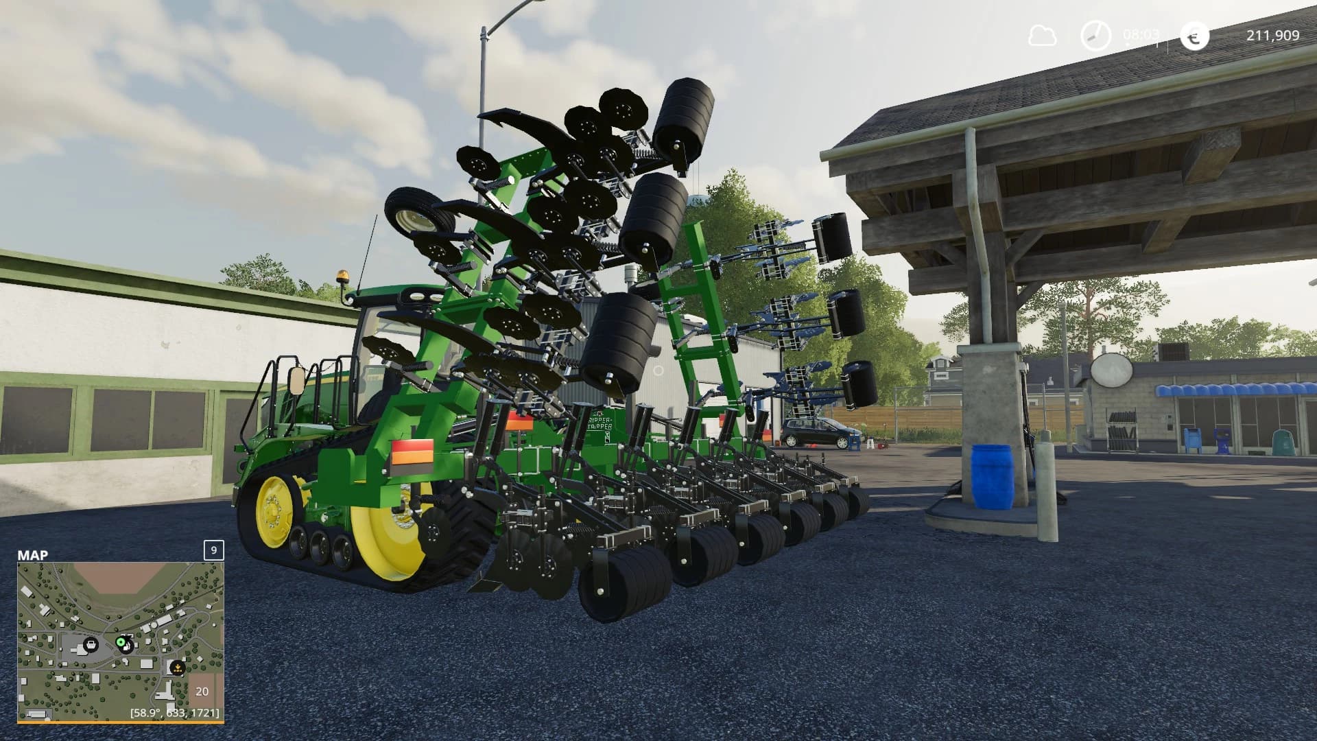 UNVERFERTH 332 12R36' RIPPER STRIPPER 4