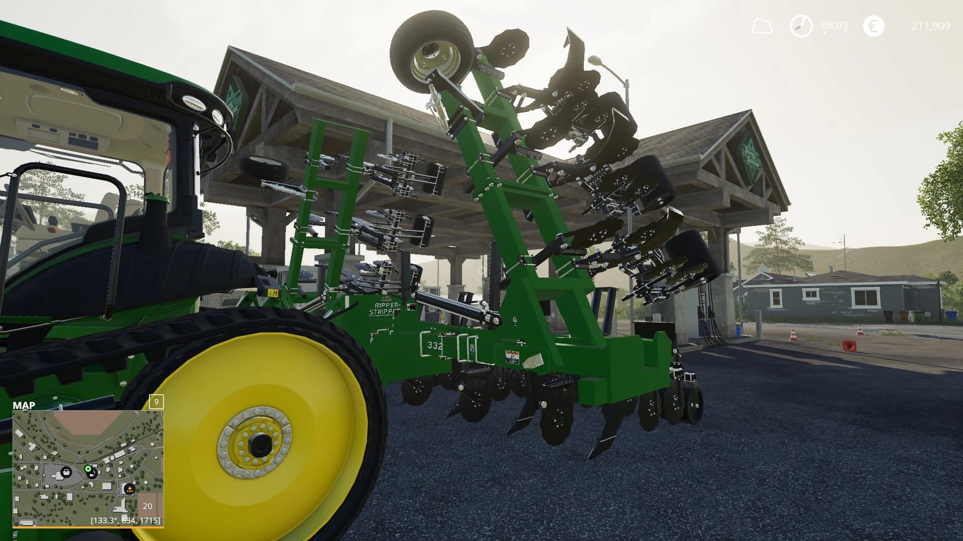 UNVERFERTH 332 12R36' RIPPER STRIPPER 3