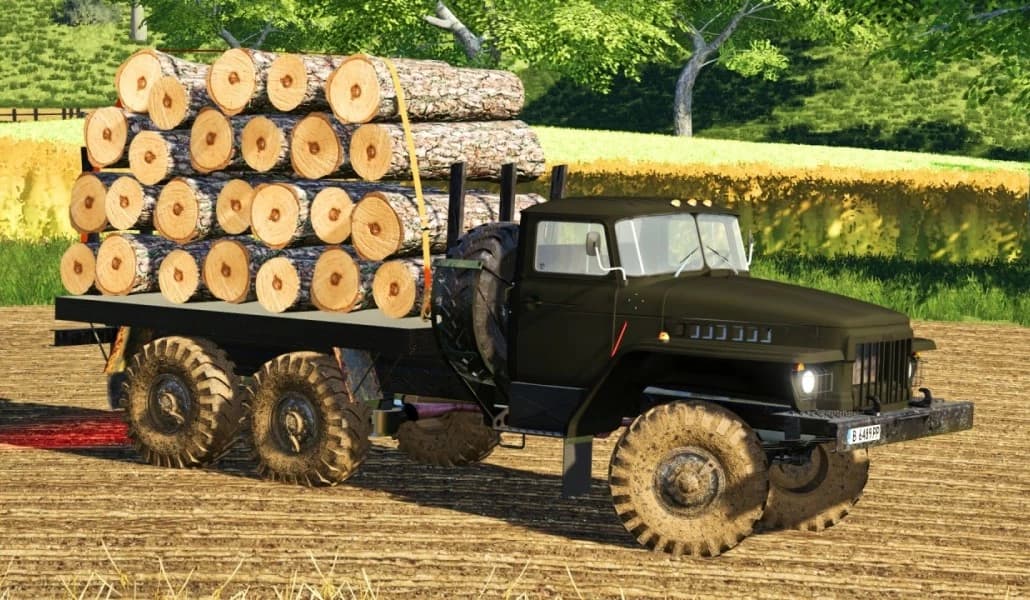 URAL 375 LOG TRUCK 2