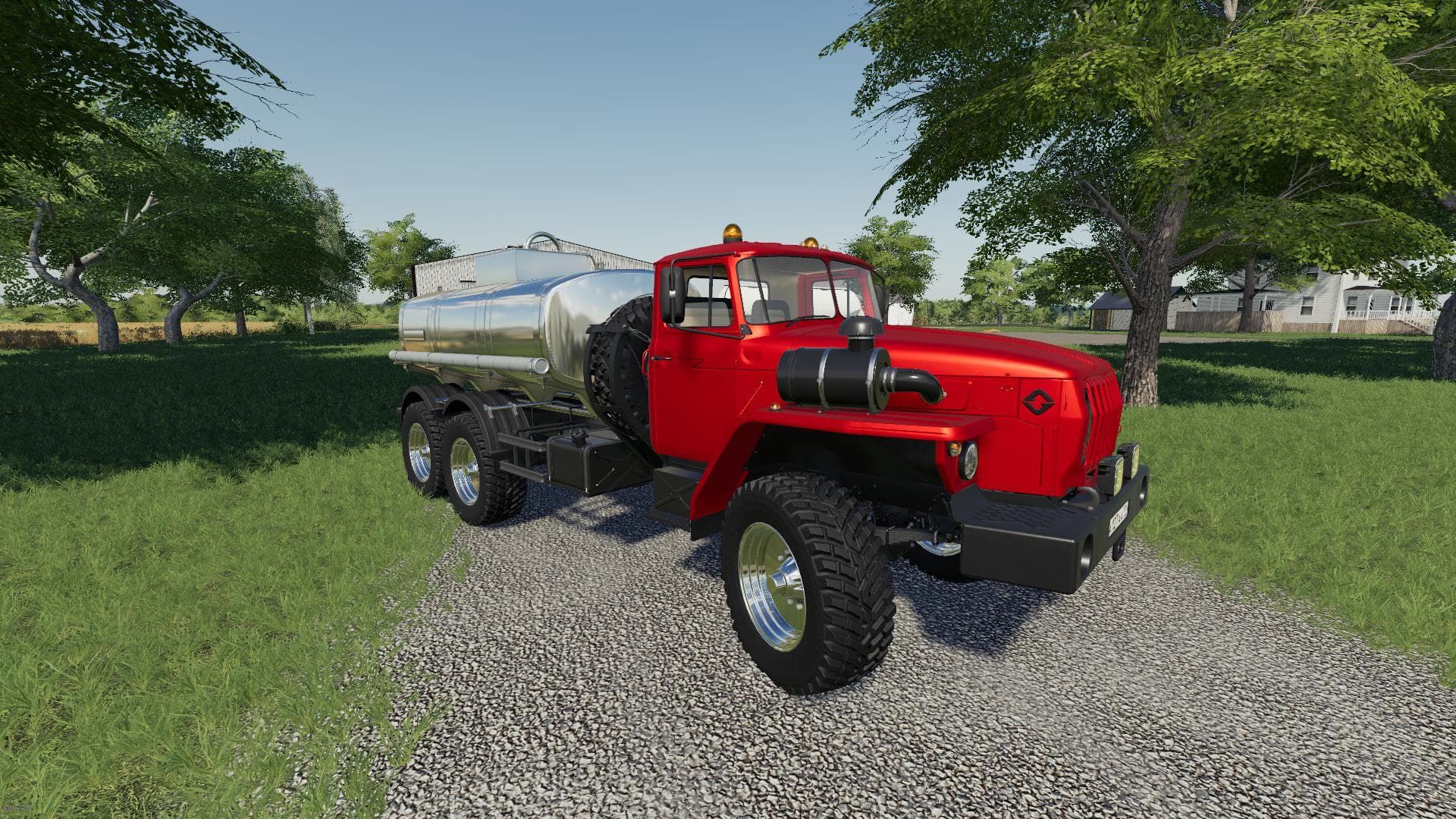 URAL 4320-60 LIQUID TANKER 4