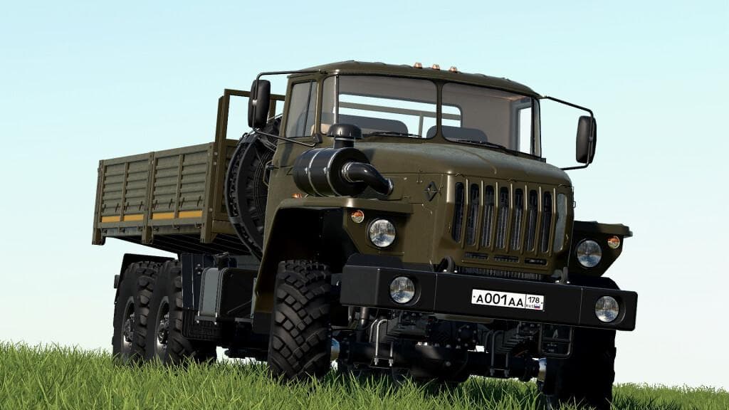 URAL 4320/4320-60 FLATBED 4