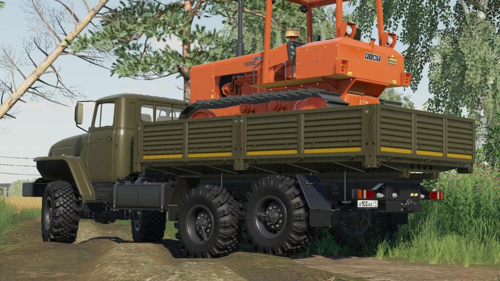 URAL 4320/4320-60 FLATBED 2