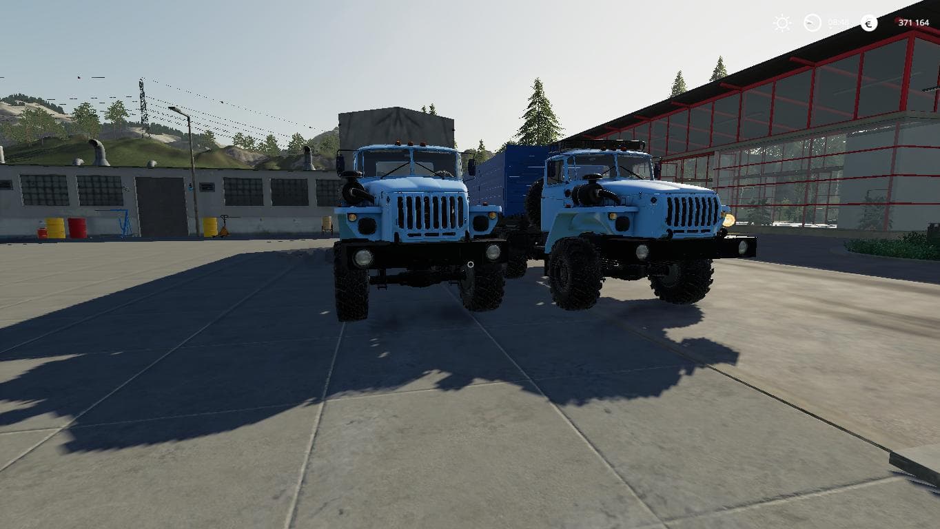 URAL 4320T &amp; TRAILER NEFAZ 9334-20-16 3