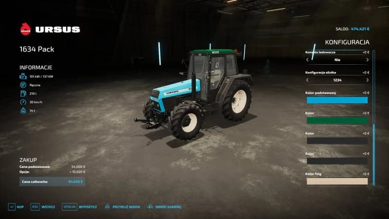 URSUS 1634 TURBO 4